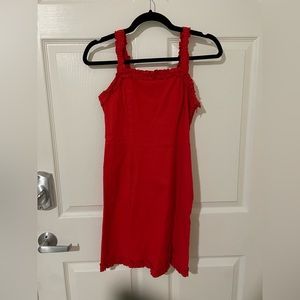 Red UO mini dress